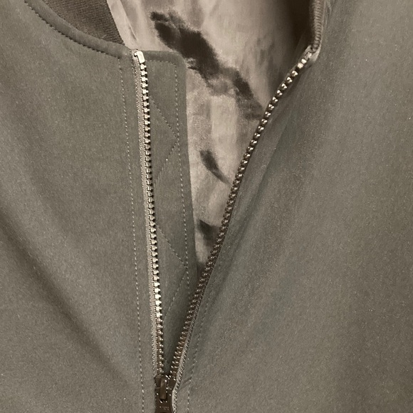 Banana Republic Men's Lightweight Black Bomber Jacket Sz XL - Picture 8 of 13